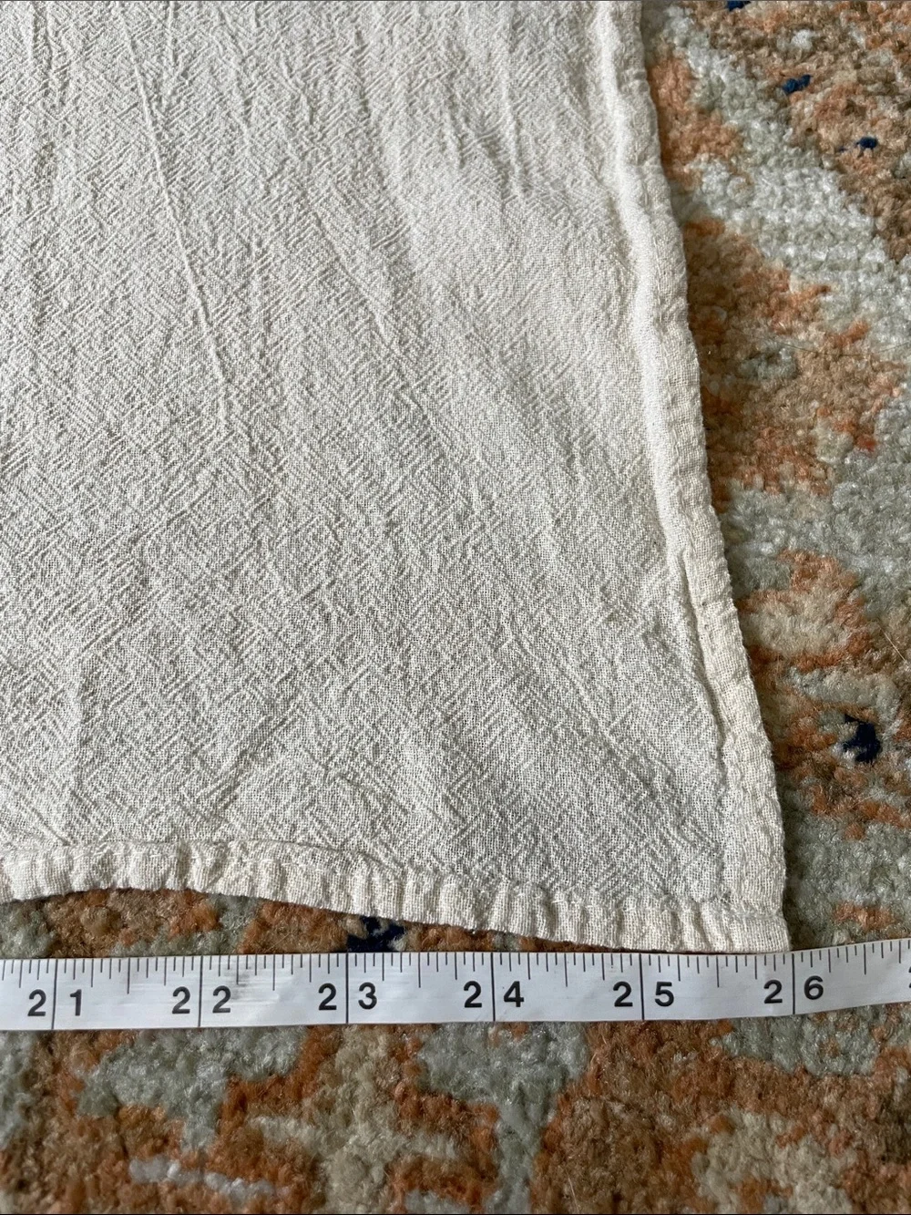 Natural Textured Cotton Towel With Funny Graphic